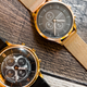 The Fossil Hybrid HR (left) and the Skagen Jorn. Both are pretty, but I prefer the Jorn’s more subtle design.